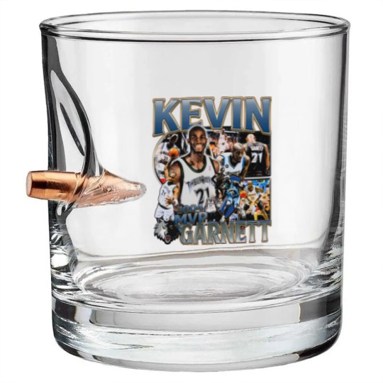 Discover Kevin Garnett Vintage Bullet Whiskey Glasses