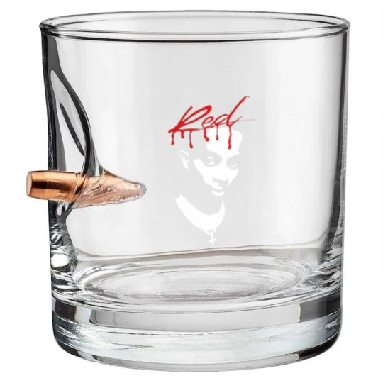 Discover PLAYBOI CARTI Bullet Whiskey Glasses | Whole Lotta Red Album Merch Promo Bullet Whiskey Glasses