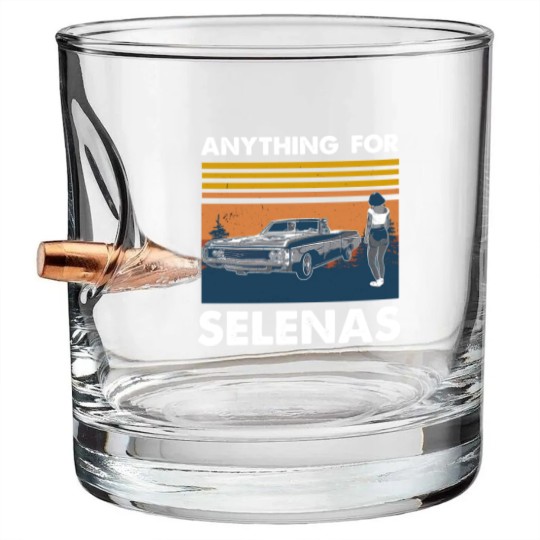 Discover Anything For Selenas Vintage Bullet Whiskey Glasses, For Selena Lover, Selena Bullet Whiskey Glasses