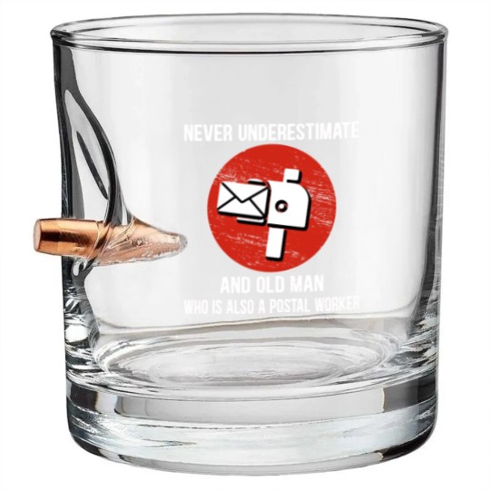 Discover Postal Worker - Postal Worker - Bullet Whiskey Glasses