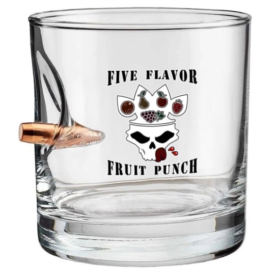 Discover Five Flavor Fruit Punch - Death Punch - Bullet Whiskey Glasses