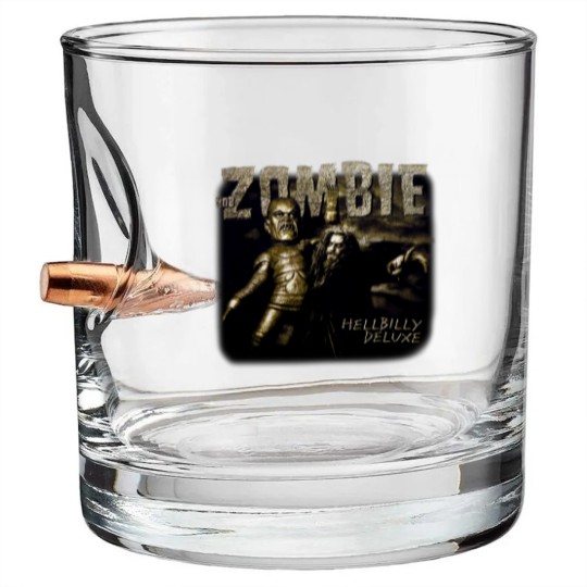 Discover Vintage Rob Zombie Bullet Whiskey Glasses Hellbilly 1998 1999 Tour Rock Band Large