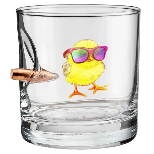 Discover Kickin Chickin Bullet Whiskey Glasses