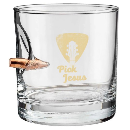 Discover Pick Jesus T -Music Pastor - Pastor Easter Bullet Whiskey Glasses