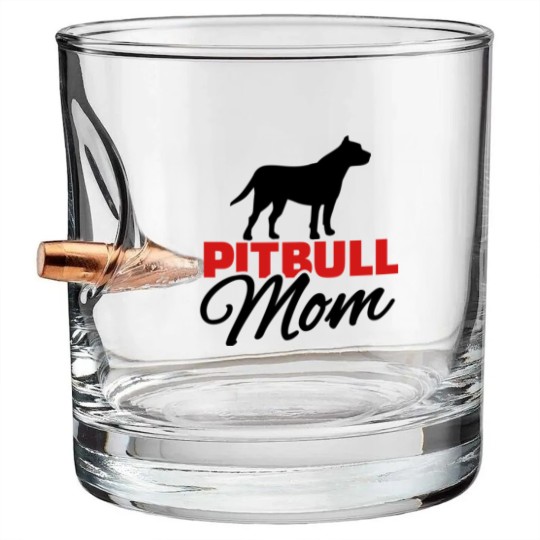 Discover Pit bull Bullet Whiskey Glasses