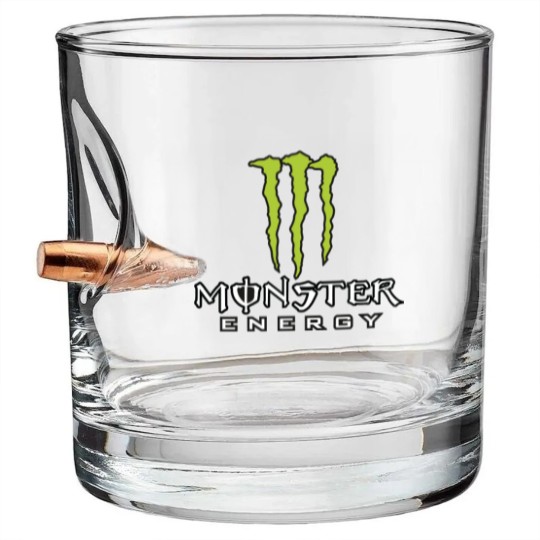 Discover Monster Energys Bullet Whiskey Glasses
