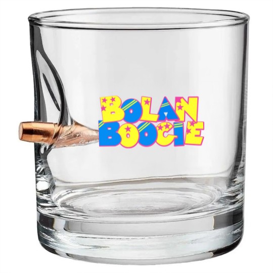 Discover MARC BOLAN  (8) Bullet Whiskey Glasses
