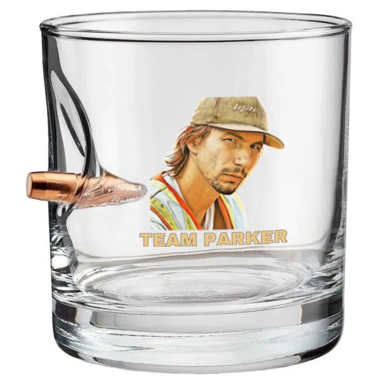 Discover Team Parker Gold Rush Triblend Bullet Whiskey Glasses