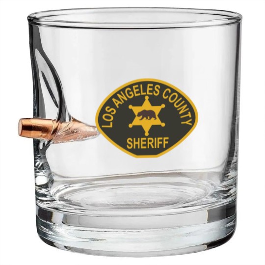 Discover Los Angeles County Sheriff Bullet Whiskey Glasses
