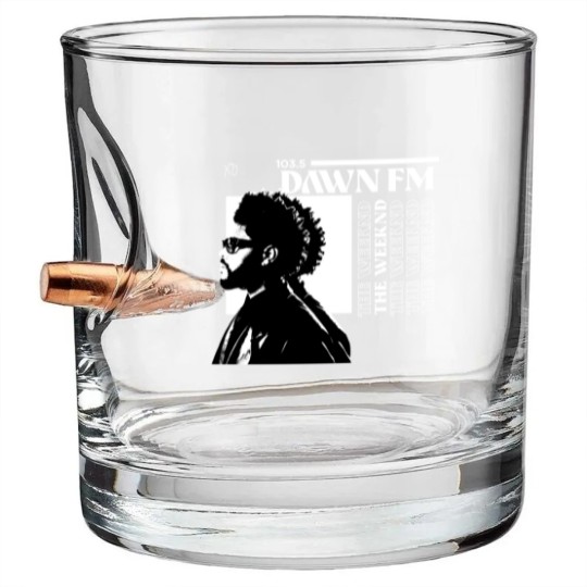 Discover Weeknds Bullet Whiskey Glasses / Dawn Fm Custom Album Cover Bullet Whiskey Glasses