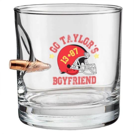 Discover Swift and Kelce Bullet Whiskey Glasses | Unisex |  Bullet Whiskey Glasses