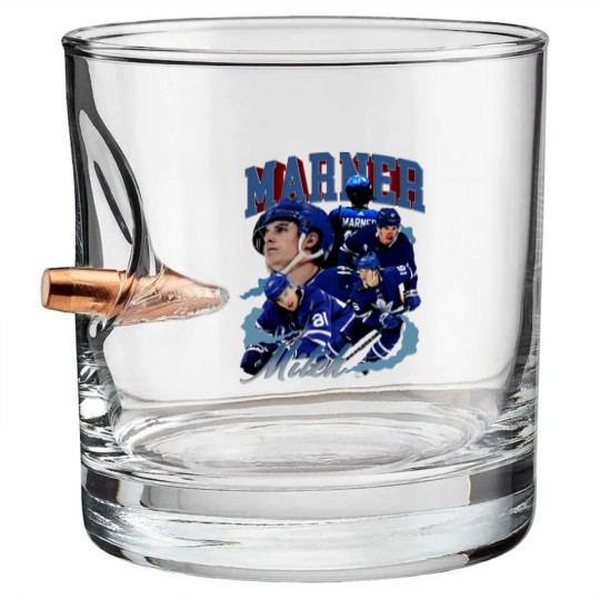 Discover Mitch Marner Bullet Whiskey Glasses Graphic Sport Bullet Whiskey Glasses Player  Bootleg Unisex Bullet Whiskey Glasses