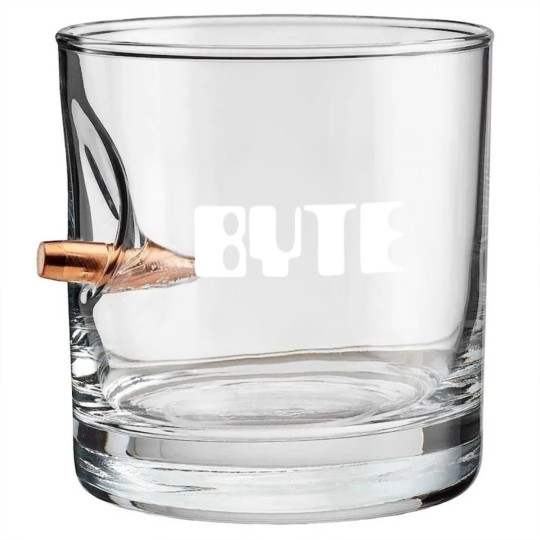 Discover Byte Magazine Bullet Whiskey Glasses