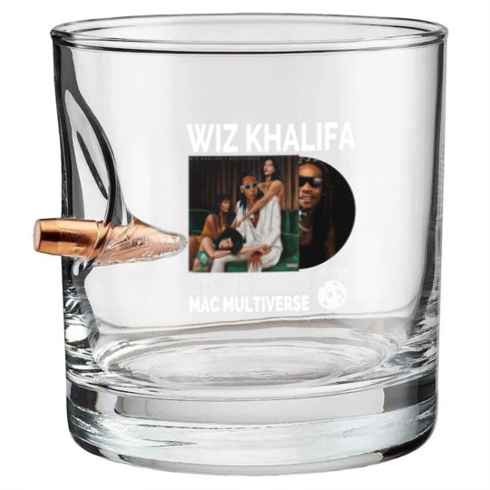 Discover Wiz Khalifa Rap Bullet Whiskey Glasses, Vintage The National The Good Trip Tour 2023