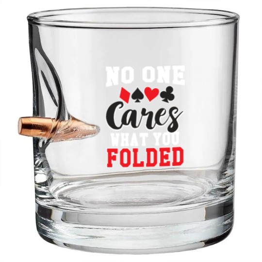 Discover no one cares what you folded gift Bullet Whiskey Glasses