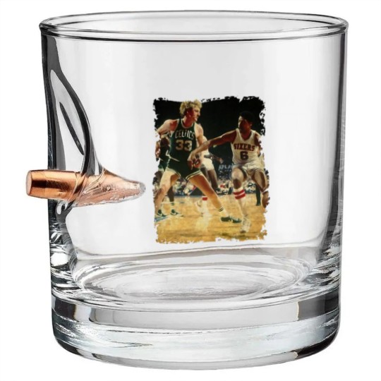 Discover GOAT vs Dr. J Bullet Whiskey Glasses