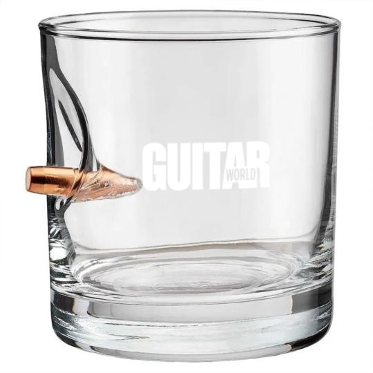 Discover Guitar World Bullet Whiskey Glasses