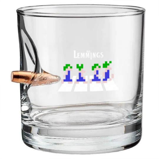 Discover Lemmings Abbey Road Bullet Whiskey Glasses