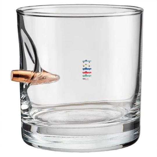 Discover 5 line Bumpside - 1968 F100 - Bullet Whiskey Glasses