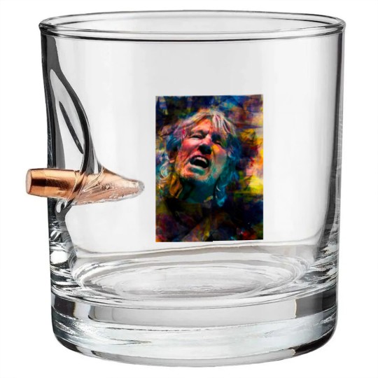 Discover Roger Waters Roger W Art Bullet Whiskey Glasses