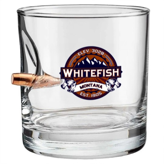 Discover Whitefish Vibrant Bullet Whiskey Glasses
