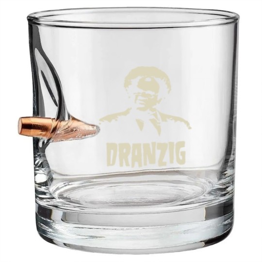 Discover Dr Steve Brule Danzig Rock n Roll Bullet Whiskey Glasses