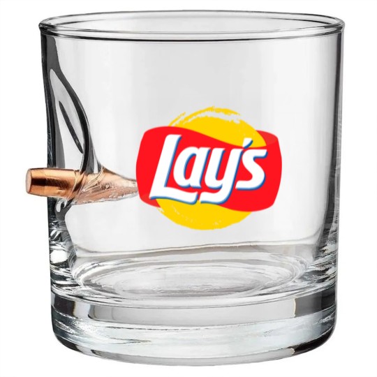 Discover Lays Snack Bullet Whiskey Glasses