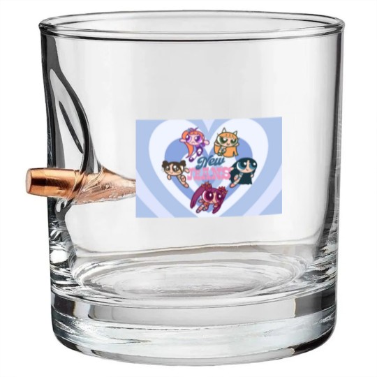 Discover NewJeans Powerpuff Girls Heart Bullet Whiskey Glasses