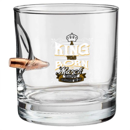 Discover Birthday March King Bullet Whiskey Glasses