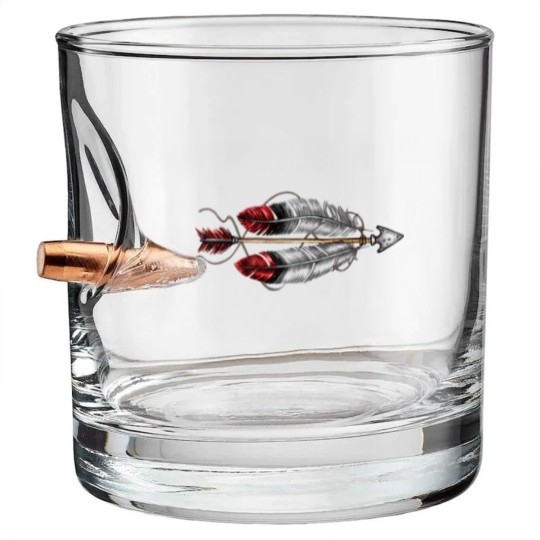 Discover The Order of the Arrow Bullet Whiskey Glasses