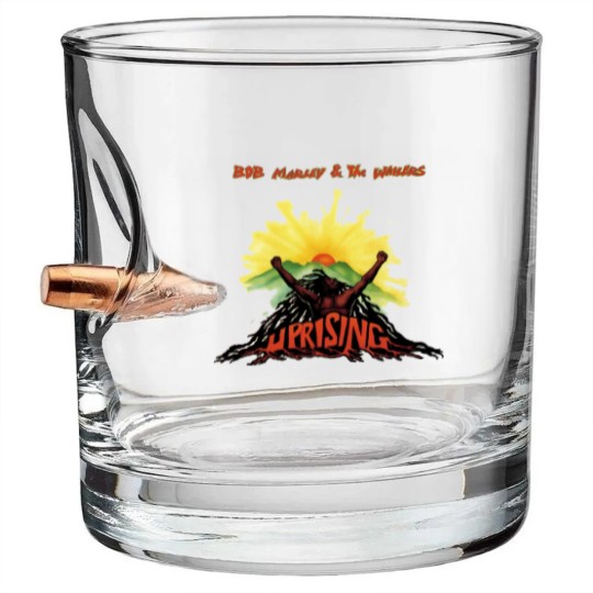 Discover Bob Marley The Wailers Bullet Whiskey Glasses