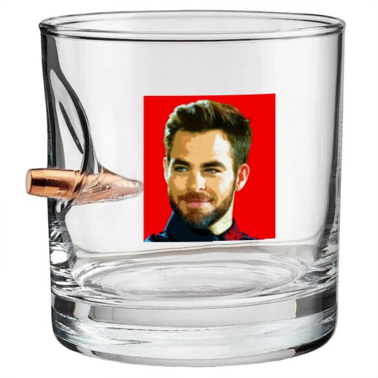 Discover chris pine - Chris Pine - Bullet Whiskey Glasses