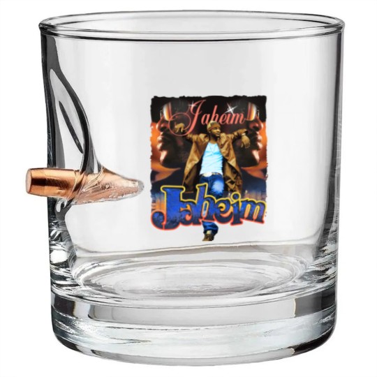 Discover JAHEIM FABULOUS Bella Canvas Bullet Whiskey Glasses