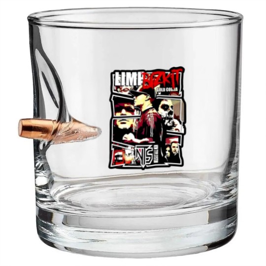 Discover Limp Bizkit Bullet Whiskey Glasses, Vintage Limp Bizkit Gold Cobra Bullet Whiskey Glasses, Limp Bizkit Bullet Whiskey Glasses For Fans, Limp Bizkit Graphic Bullet Whiskey Glasses, Limp Bizkit Rock Band Bullet Whiskey Glasses