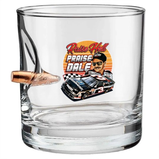 Discover Raise Hell Praise Dale Bullet Whiskey Glasses