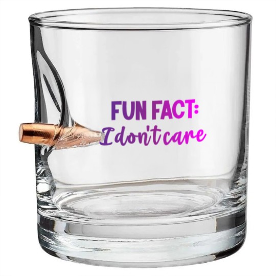 Discover fun fact Bullet Whiskey Glasses
