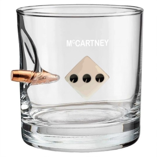 Discover McCartney III Album Cover Bullet Whiskey Glasses