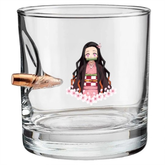 Discover neko Kamado - neko - Bullet Whiskey Glasses