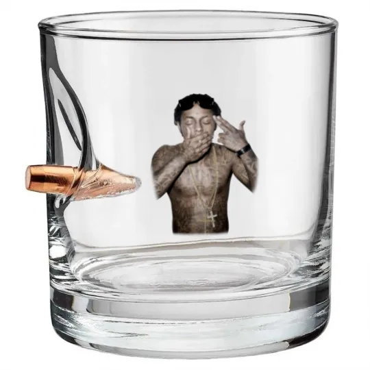 Discover Lil Wayne Rap Vintage Bullet Whiskey Glasses, Tha Fix Before Tha VI Bullet Whiskey Glasses