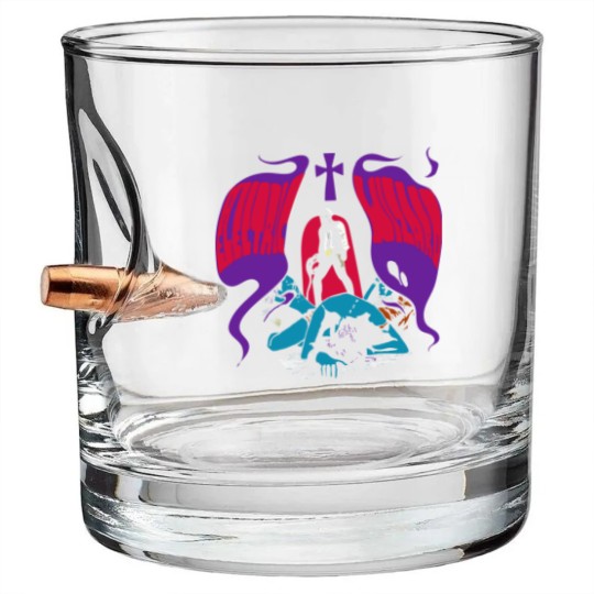 Discover Electric Wizard, Dooom Metal, Stoner Rock, Black Metal Bullet Whiskey Glasses