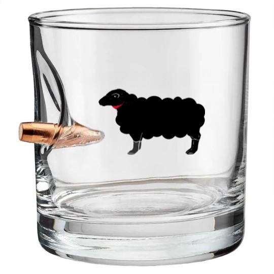 Discover The Black Sheep Bullet Whiskey Glasses