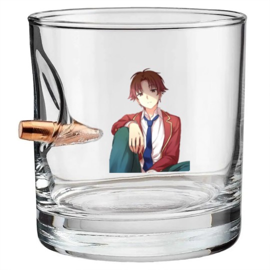 Discover Classroom of the Elite Ayanokouji v2compressed Bullet Whiskey Glasses