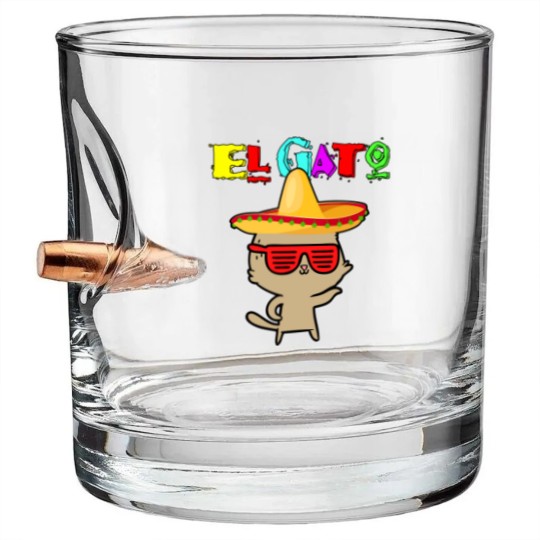 Discover El Gato      El Gato      El Gato Bullet Whiskey Glasses