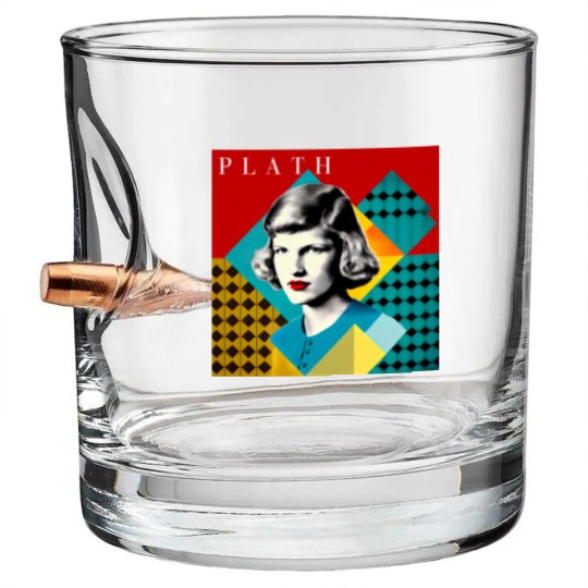 Discover SYLVIA PLATH(1)SYLVIA PLATH(1)SYLVIA PLATH(1)SYLVIA PLATH(1) Bullet Whiskey Glasses