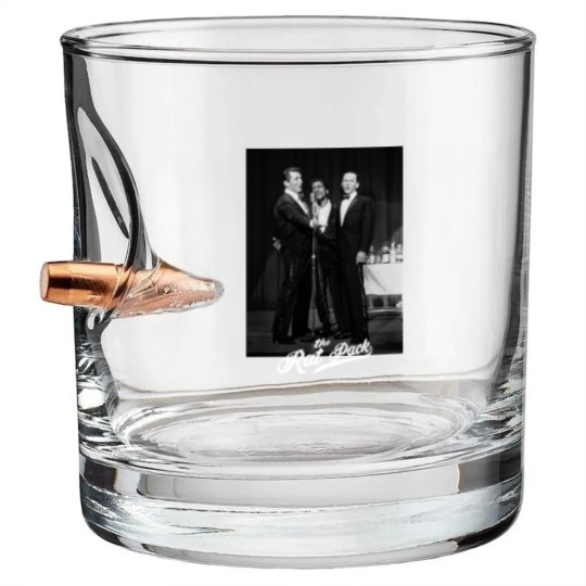 Discover The Rat Pack Live From Las Vegas  Fan Art And Merch Dj Electronic Bullet Whiskey Glasses