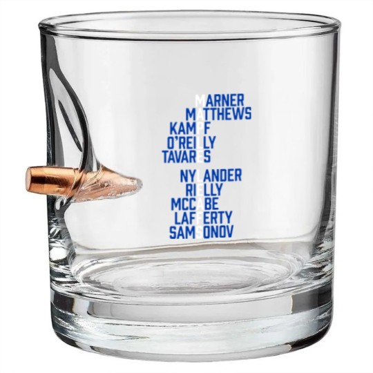 Discover Maple Leafs Wordle 2023 Maple Leafs Wordle 2023 Bullet Whiskey Glasses