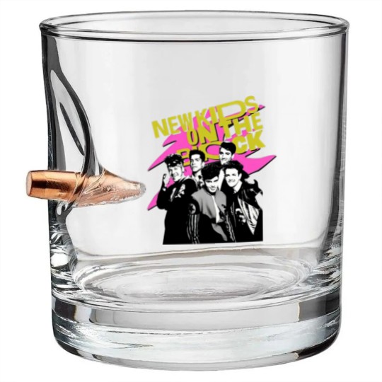 Discover Vintage NKOT Block Pink, NK on The Block Vintage Style Bullet Whiskey Glasses, Mixtape Tour 2022 Bullet Whiskey Glasses, NKOT Block Band Bullet Whiskey Glasses, NKOT Block Concert Bullet Whiskey Glasses