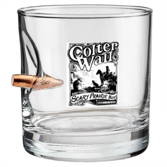 Discover Colter Wall On Tour Bullet Whiskey Glasses