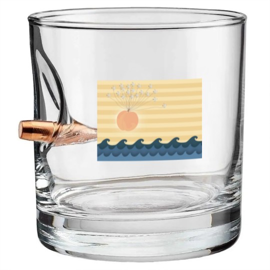 Discover James  the Giant Peach Bullet Whiskey Glasses