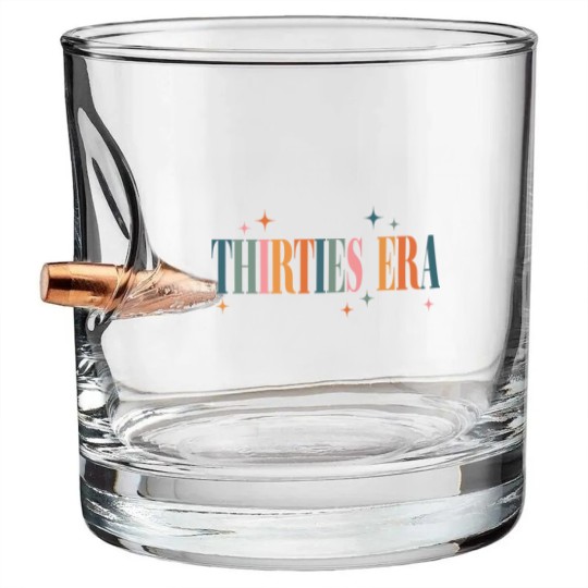 Discover In My Thirties Era  30th Birthday 1994  Bullet Whiskey Glasses